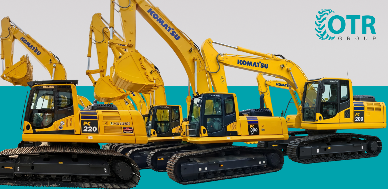 Экскаваторы KOMATSU PC200, PC220, PC300 – в наличии и с поставкой по Казахстану