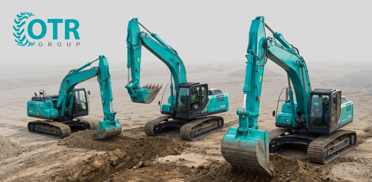 Экскаваторы KOBELCO SK250, SK260 и SK350: модели для строительных и земляных работ